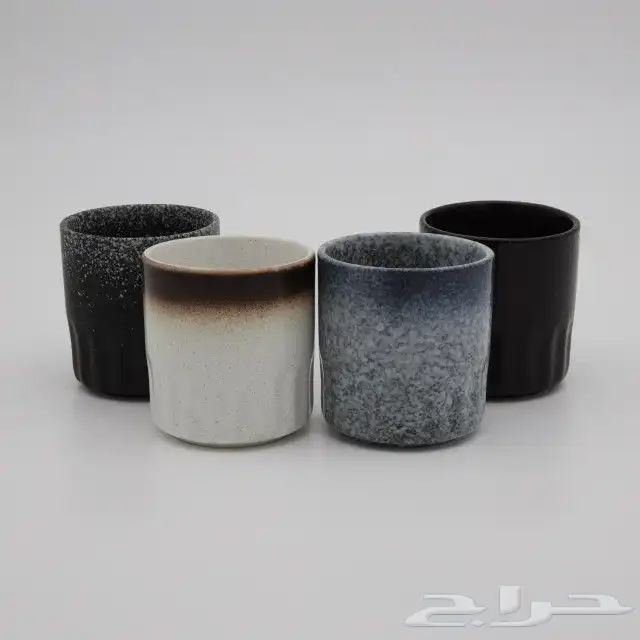 كاسات فاخرة لمحل كافية او بيت أو مقهى كميات اللي كبيرة بسعر 3