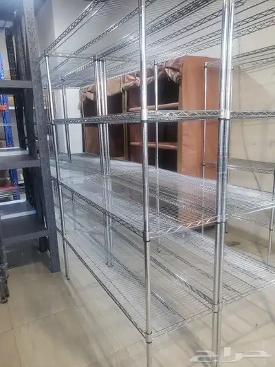 رفوف مستودع وبقاله تركيب توصيل الرياض شحن جميع مناطق المملكة 1