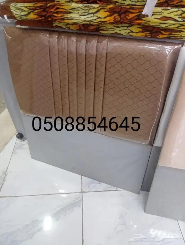 سراير حديد وبكس خشب مراتب ومفارش وبطانيات ومخدات 2
