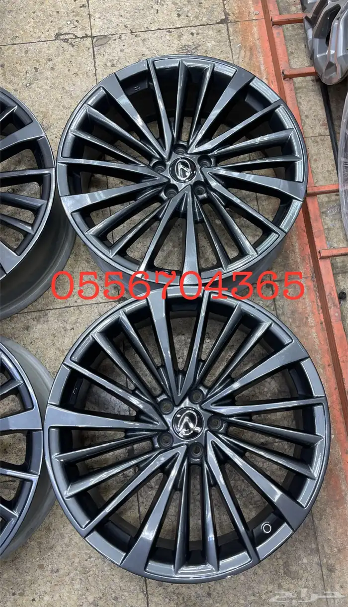 جنوط لكزس RX350 AA مقاس 21 اصلي وكالة موديل 2024 10