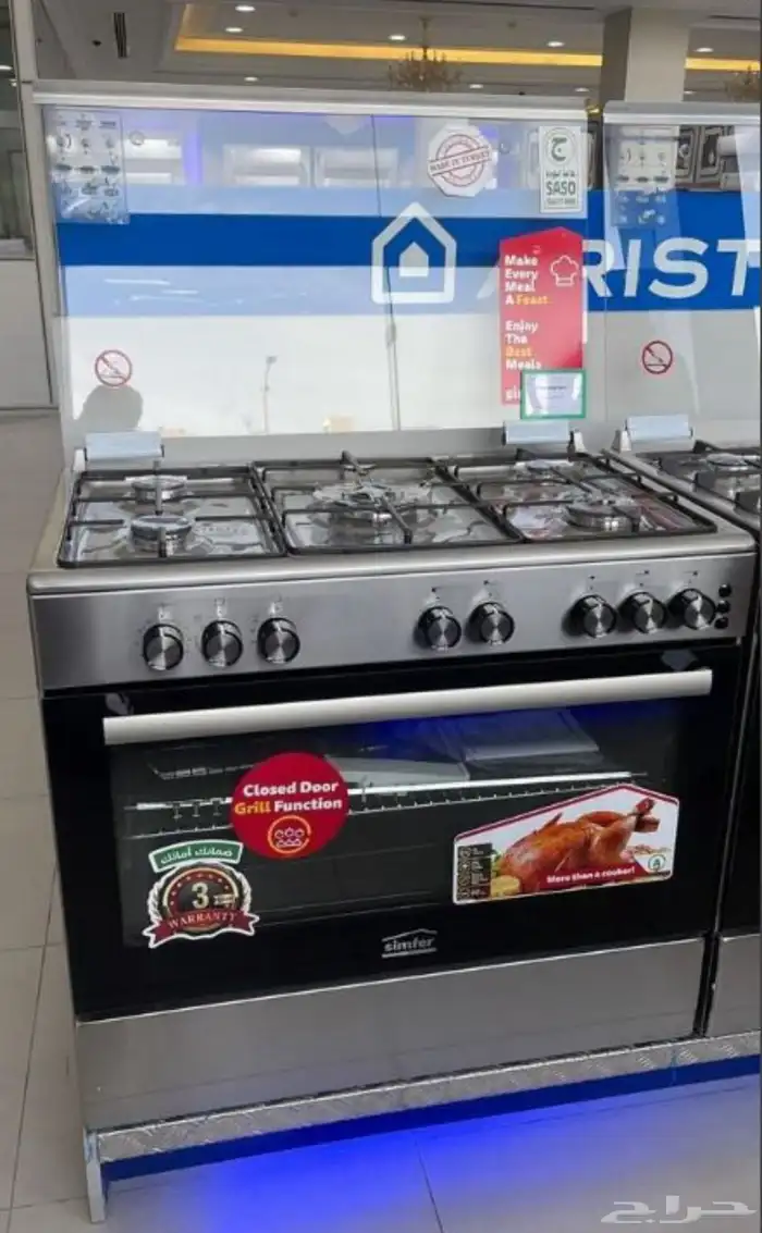 افران غاز 5 عين و4 عين جميع الماركات ( استوكات ) مخفض 19