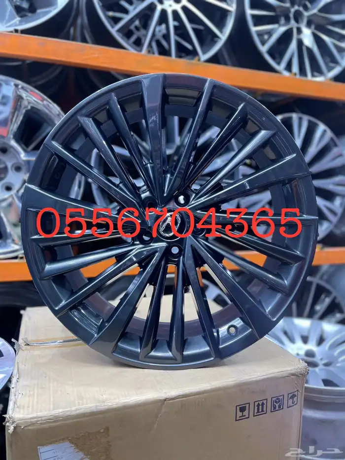 جنوط لكزس RX350 AA مقاس 21 اصلي وكالة موديل 2024 0