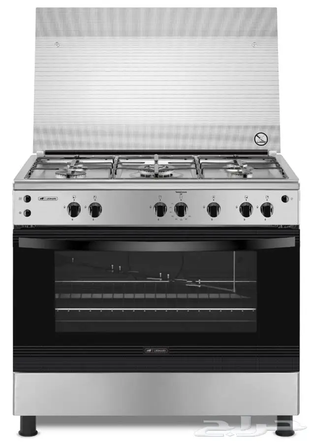 فرن غاز ليونارد 60 90 سطح استيل 1450ريال 1