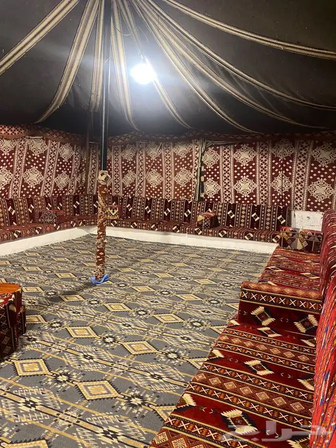 بيت شعر نضيف مقاس 13 6 7