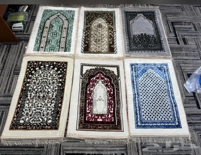 سجادات صلاة مبطن ثلاث طبقات ملمس ناعم 22