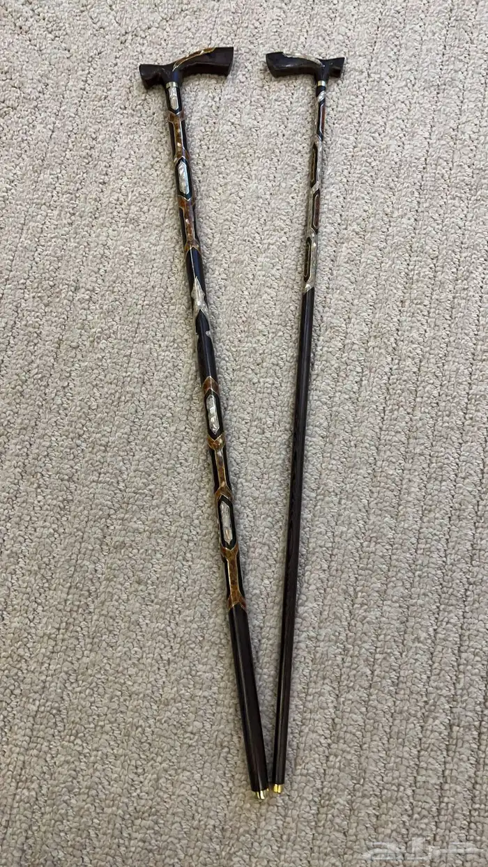 معكاز مميزة عكاز عصا مطعمه فيروز صدف كهرمان ماكالايت 11