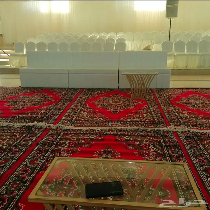 تأجير كراسي فرشات مكيفات طاولات جميع المناسبات والحفلات 3