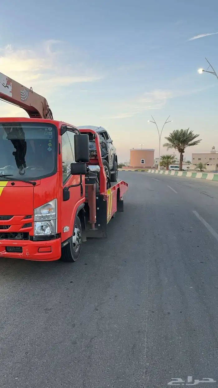 سطحه ونش كرين لنقل السيارات العطلانه داخل وخارج تبوك 0