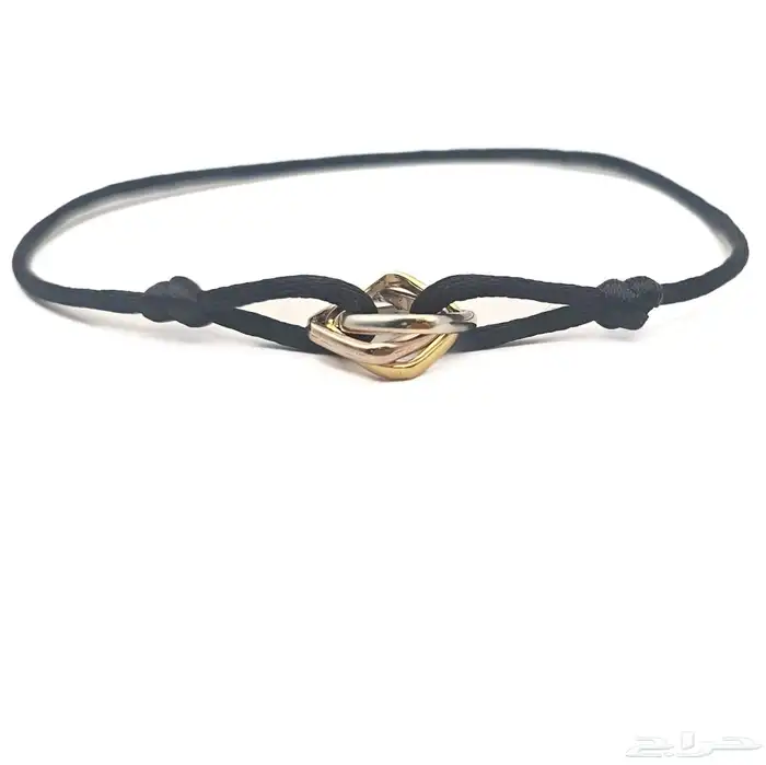 سوارة حبل ترينتي فضه 925 5