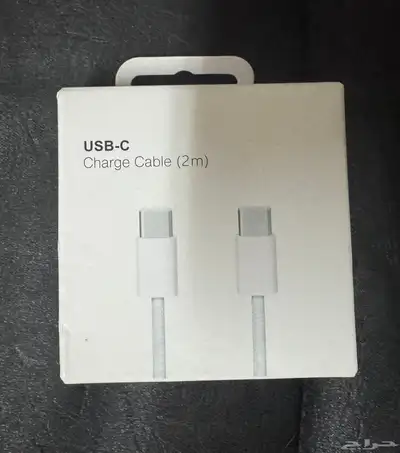 كيبلات متنوعه تايبc وusb اطوال مختلفه وكلها معتمده من ابل 5