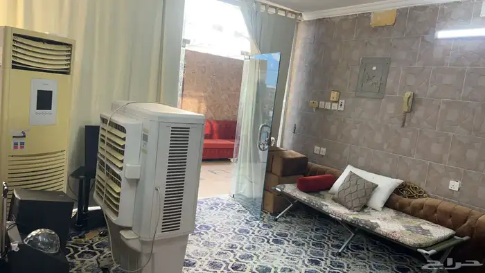 حوش للايجار السنوي مفروش جاهز مكه الشرائع مخطط 4 20