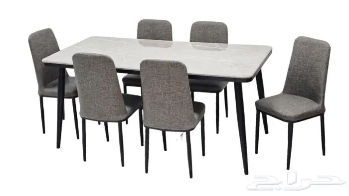 طاولات طعام مودرن ورخام بسعر مغري جدا ومناسب 1