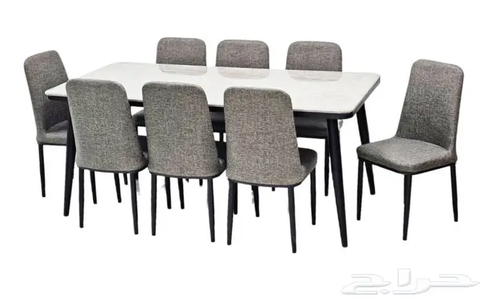 طاولات طعام مودرن ورخام بسعر مغري جدا ومناسب 3