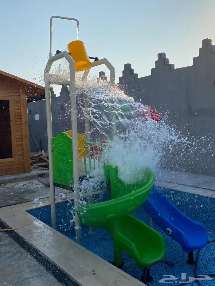 العاب مائية شاليهات استراحات منتجعات 4