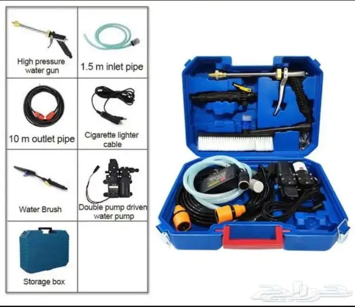 مضخة غسيل سيارة متنقلة ممتازة 1