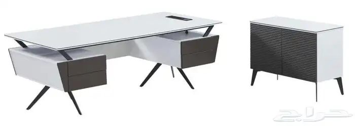 مكتب مدير مودرن فخم طقم اثاث المكتبي الجديد وصل حديثا 1