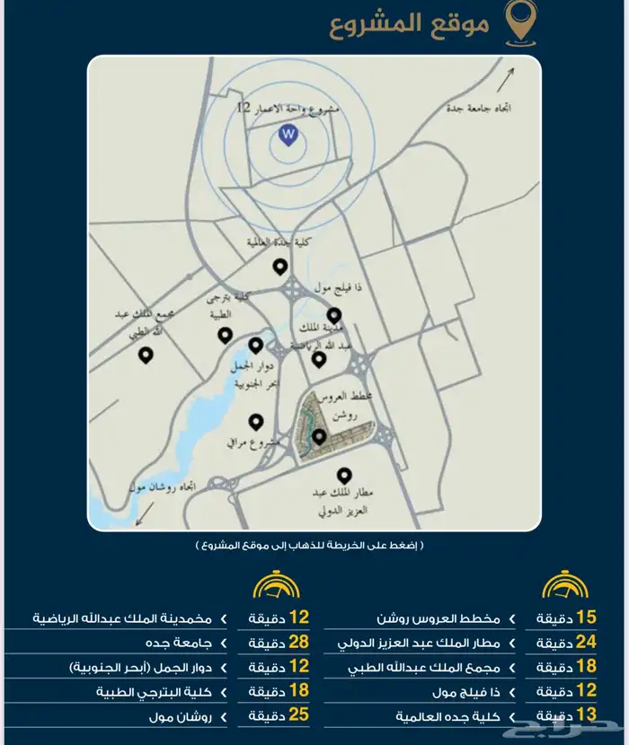 شقق وفلل تمليك فاخره شمال جده لكل شقه موقفين وغرفه سائق 1