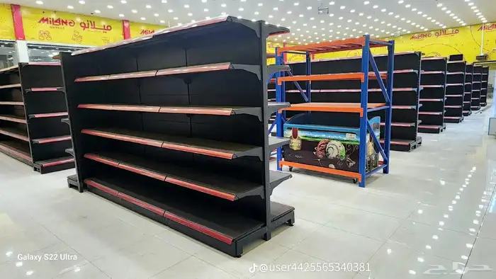 رفوف مستودعات و بقاله بسعر مناسب جدا 6