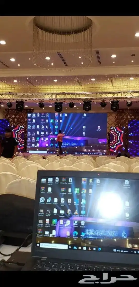 ايجار شاشات انظمة صوتيه شاشات تفاعليه اضاءات 34