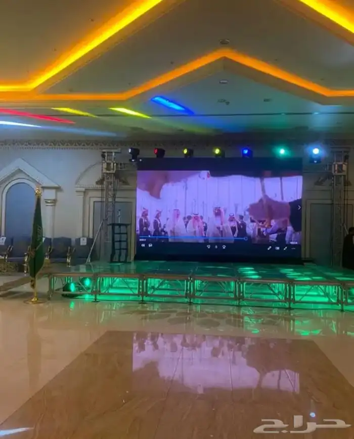 ايجار شاشات انظمة صوتيه شاشات تفاعليه اضاءات 20