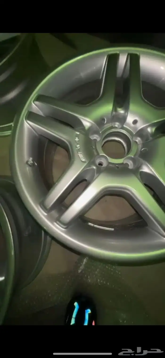 جنوط مرسيدس AMG 55 مقاس 18 عرضين 2