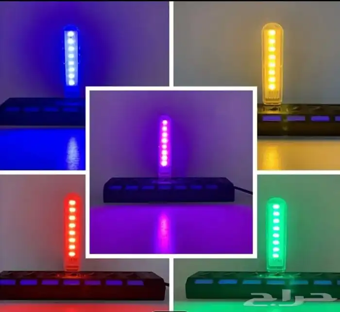 لمبة LED مدعومه  USB 10