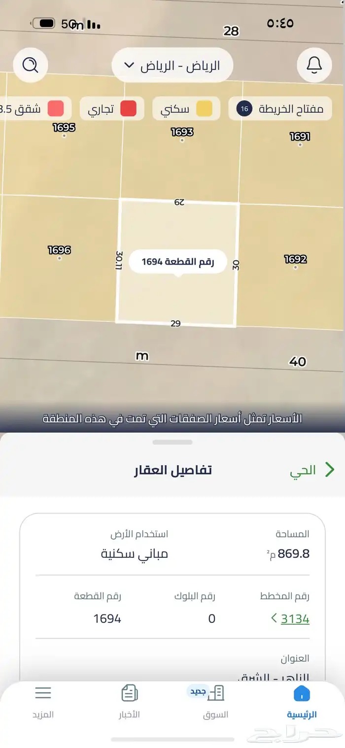 ارض للبيع منح شرق الرياض 0