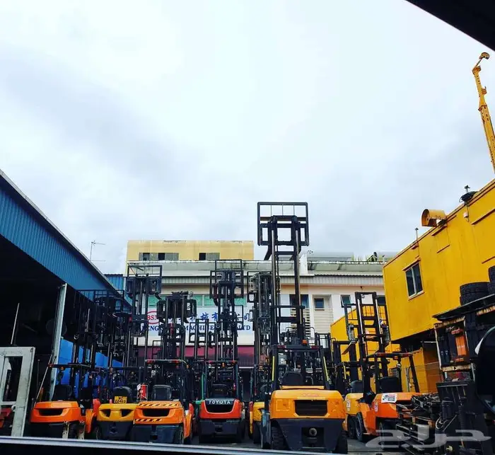 رافعات شوكيه forklift فوركلفت كرينات crane for rent 0