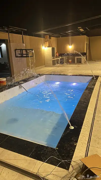 مسبح فيبر جلاس الشيلاهات والفلل 6