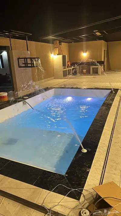 مسبح فيبر جلاس الشيلاهات والفلل 7