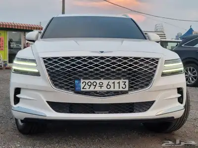 جينسيس GV80 بنزين موديل 2020 فل كامل دبل 7 ركاب داخلي جملي 8
