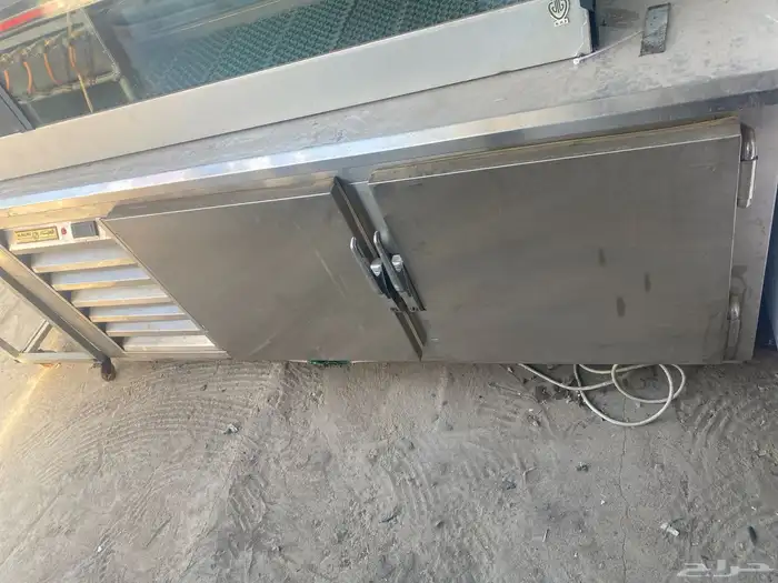 ثلاجه استيل ارضي ثلاجه عرض عصيرات 2