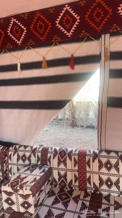 ( للايجار مخيم جديد ) مقابل مخطط الملك فهد 3