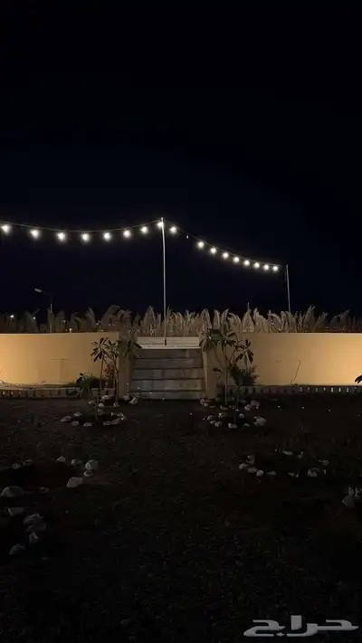 ( للايجار مخيم جديد ) مقابل مخطط الملك فهد 30