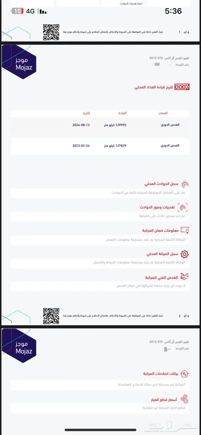 جيب لكزز 2015 مخزن تم البيع تم البيع 38