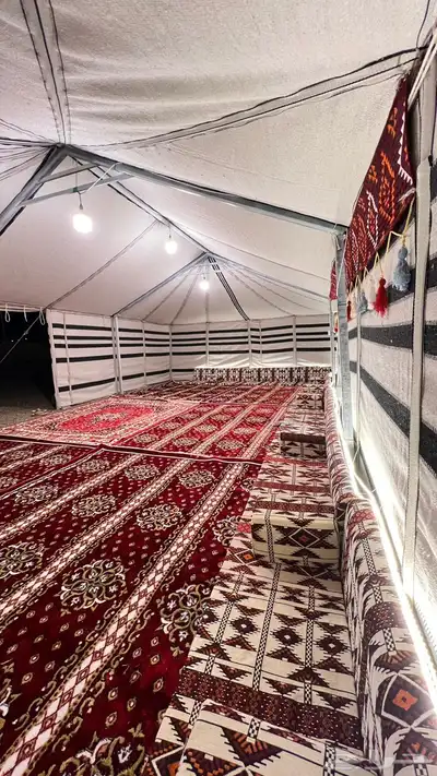 ( للايجار مخيم جديد ) مقابل مخطط الملك فهد 32