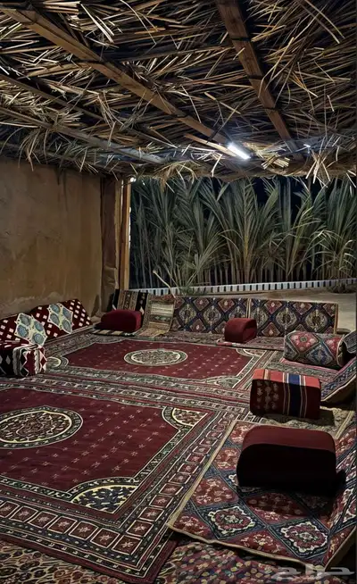 ( للايجار مخيم جديد ) مقابل مخطط الملك فهد 41