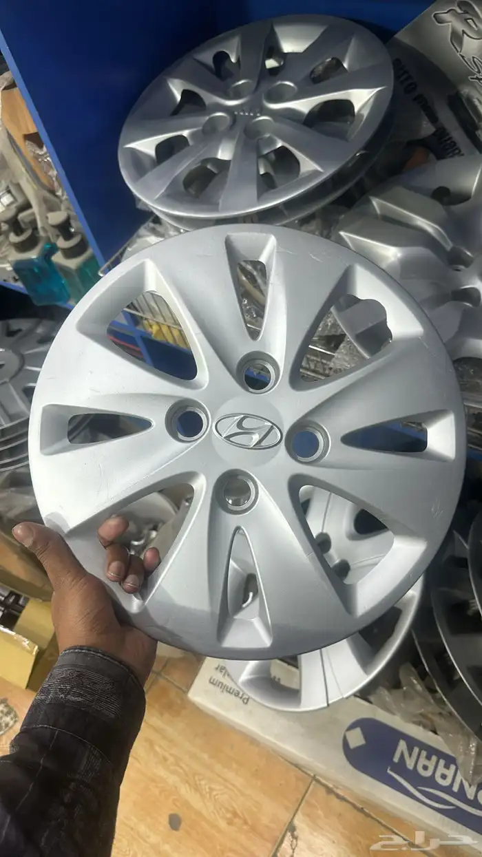 طقم طيس هونداي i10 اصلي وكاله طاسات 0