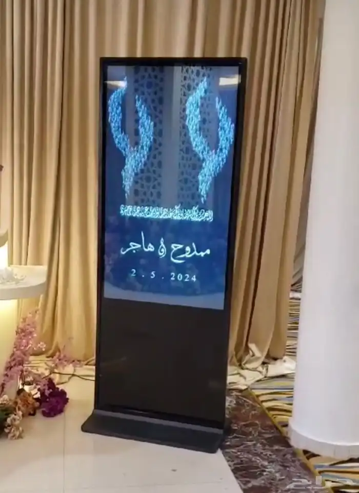 شاشات طوليه للايجار 0