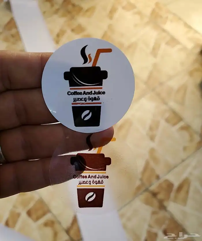 طباعة اكواب واستيكر 2