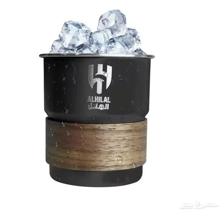 كوب فولاذ بشعار نادي الهلال السعودي 0