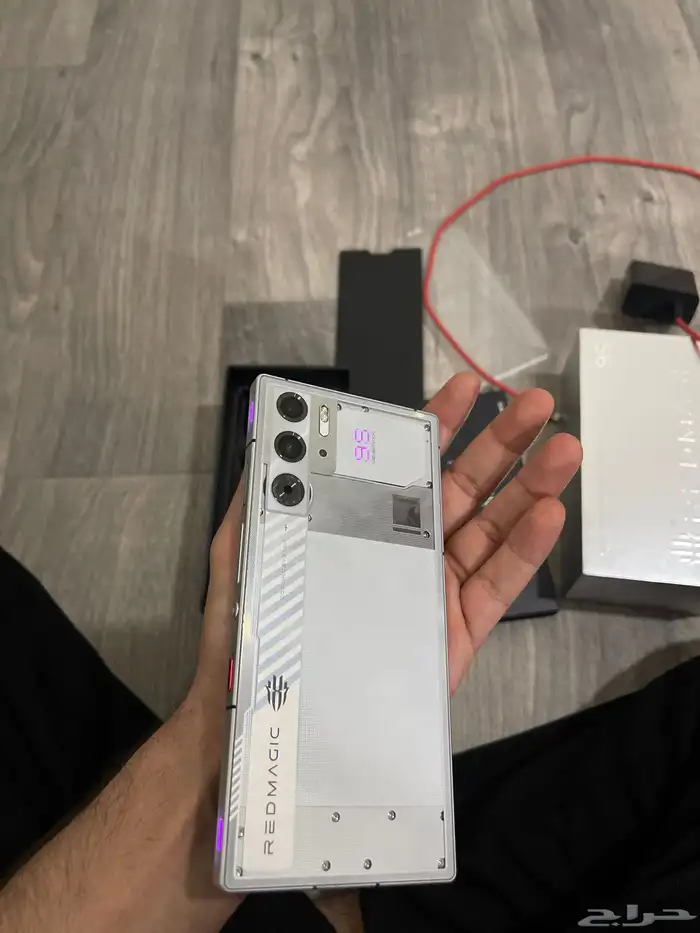 ريد ماجيك 9s برو استخدام اسبوع نظيف جدا 3