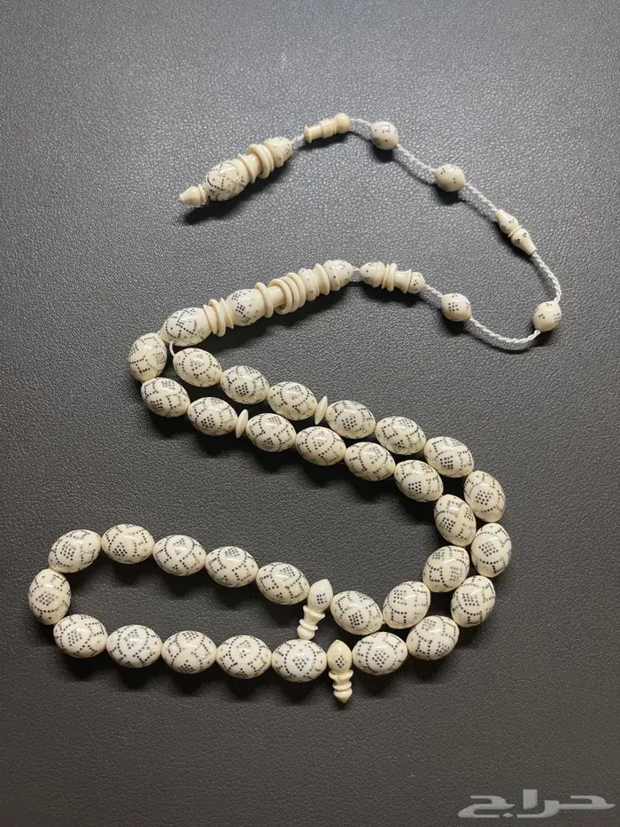 مسباح عاج فيل بفضه 0