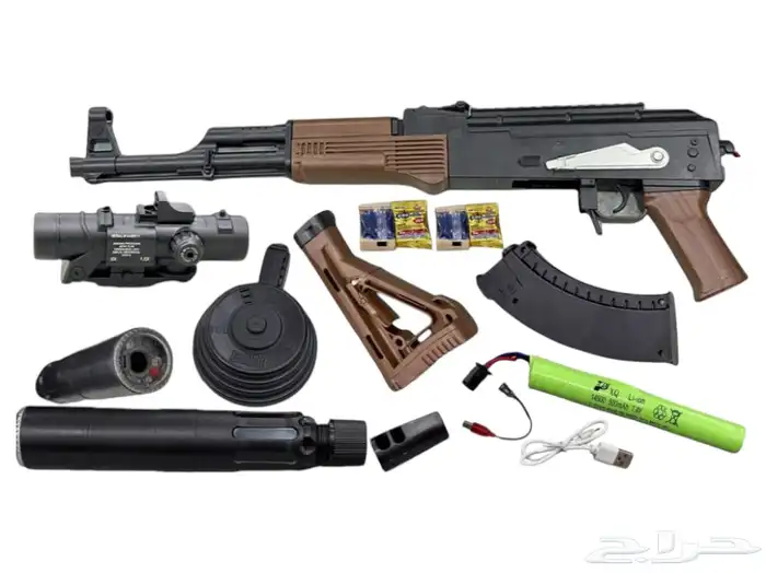 رشاش اوربيز AK74 - ( مسدس طلقات اوربيز ) بالحجم الكبير 6