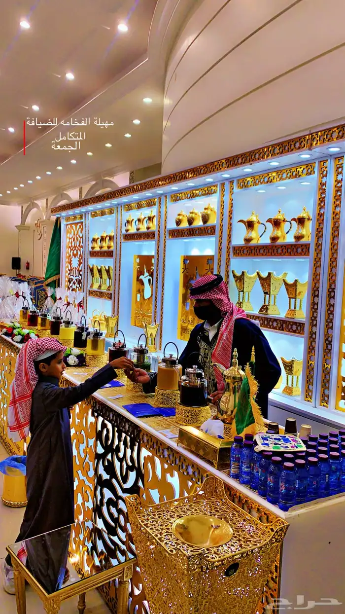 ركن ضيافة كنتر استقبال ركن ملكي 5