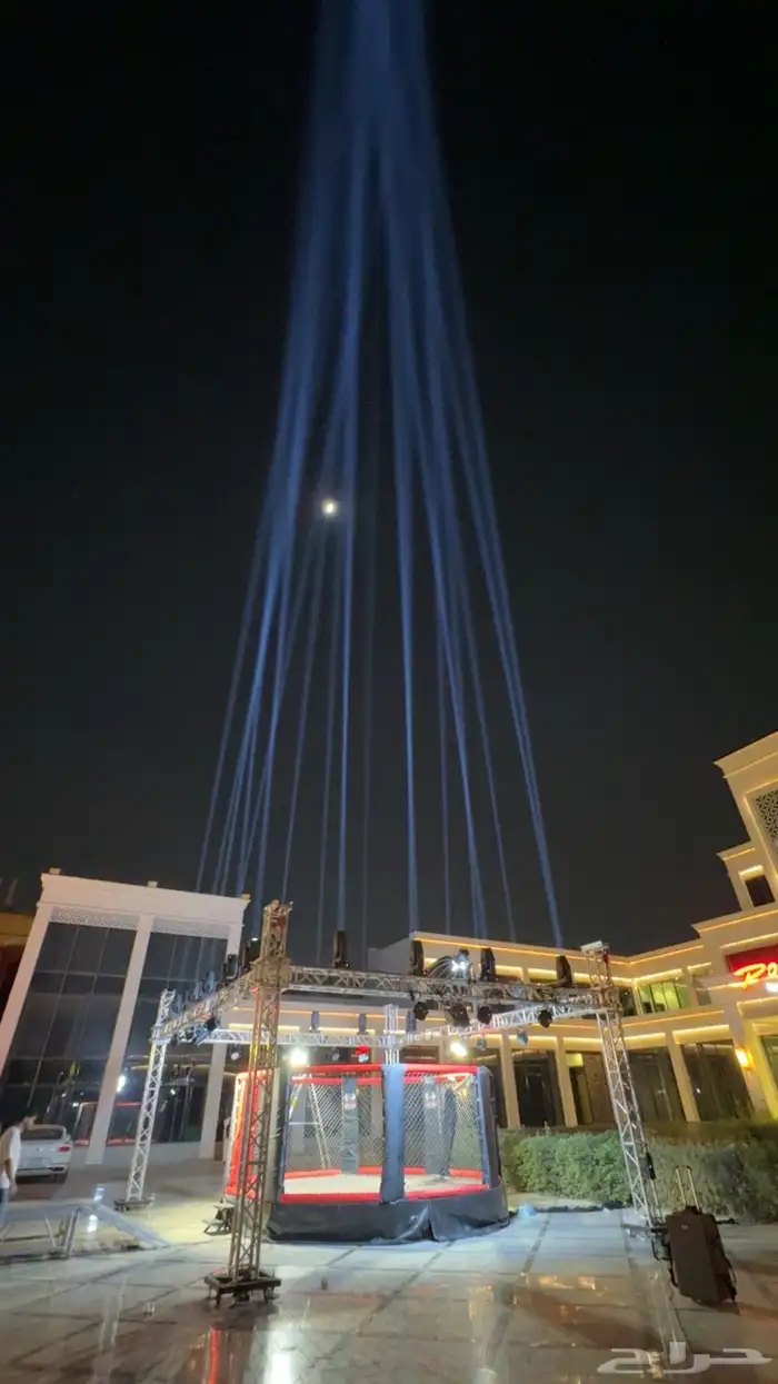 تاجير شاشات LED واضائات وسستم صوت وستيج 36