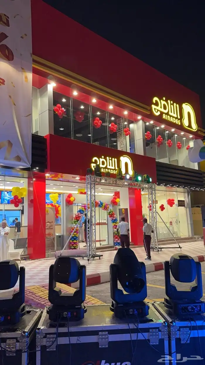 تاجير شاشات LED واضائات وسستم صوت وستيج 59