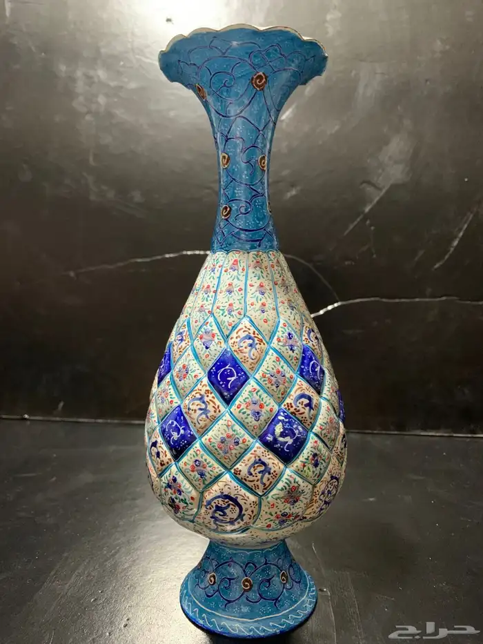 فازه مزهريه نحاس احمر ايراني 2