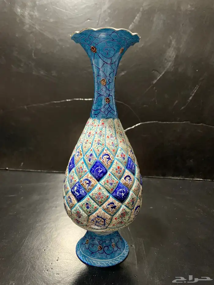 فازه مزهريه نحاس احمر ايراني 3