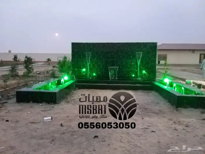 شلالات جدارية مصبات ستيل نوافير 16